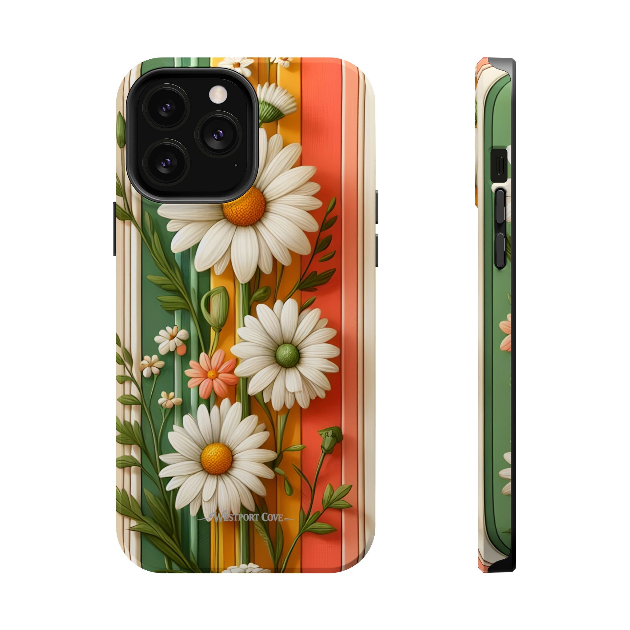 Daisy Stripe - Extreme MagSafe Phone Case