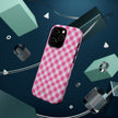 Pink Gingham - Extreme Phone Case
