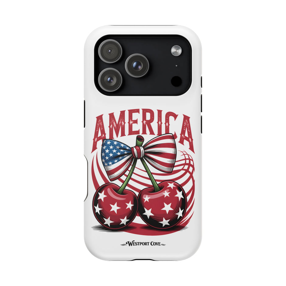 Patriotic Cherry - Extreme MagSafe Phone Case