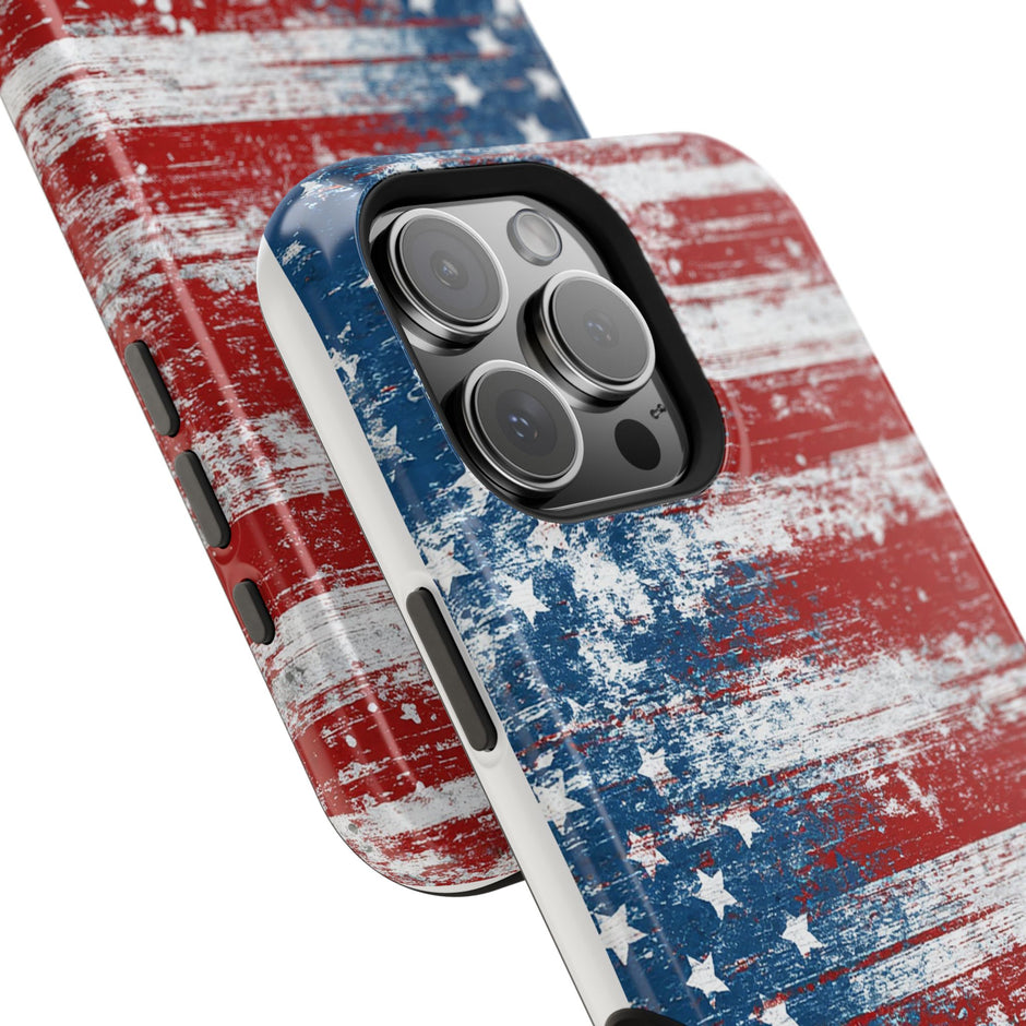 American Flag Distressed - Extreme MagSafe Phone Case