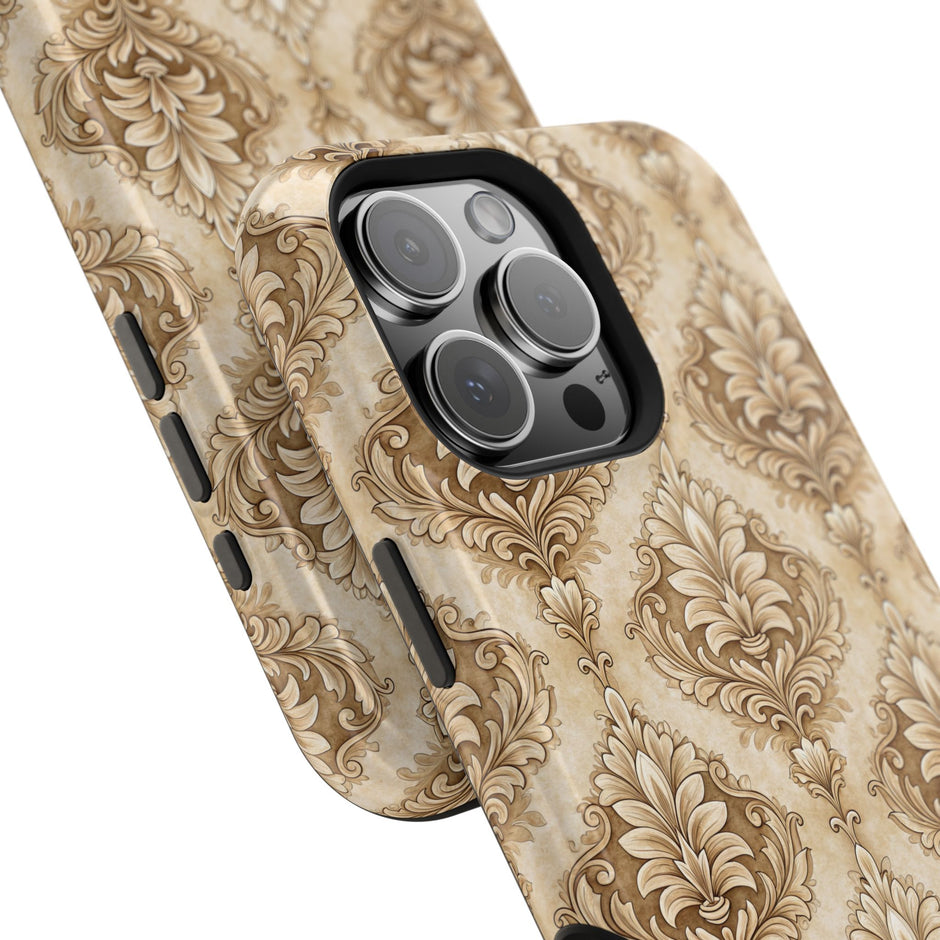Damask Taupe - Extreme MagSafe Phone Case