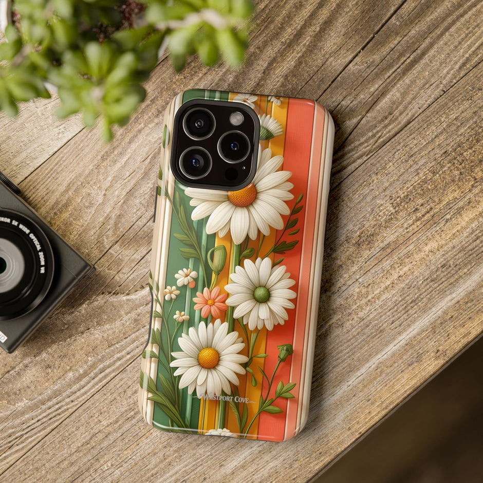 Daisy Stripe - Extreme MagSafe Phone Case