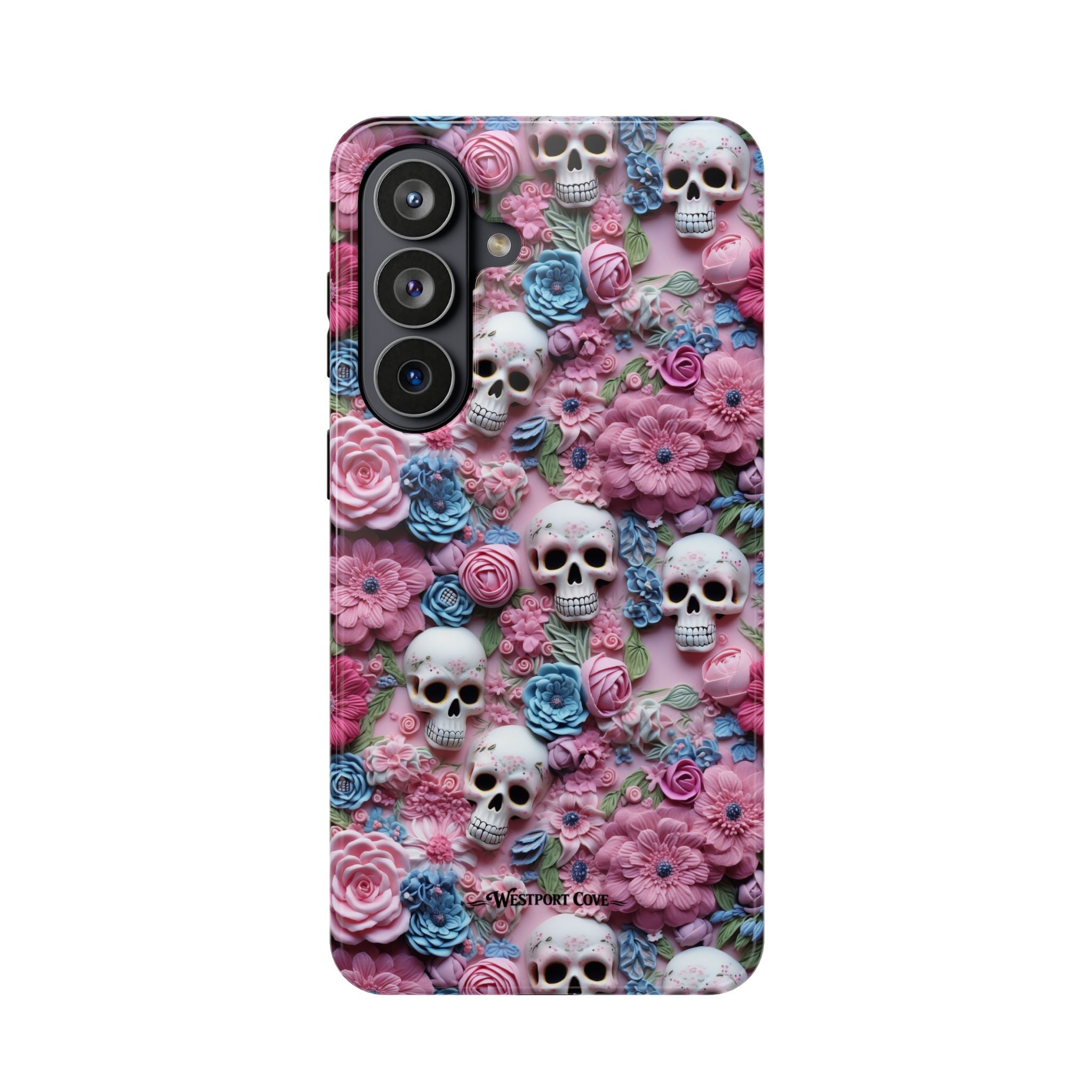 Floral Skull - Extreme MagSafe Phone Case