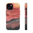 Sunset Mountain - Extreme MagSafe Phone Case