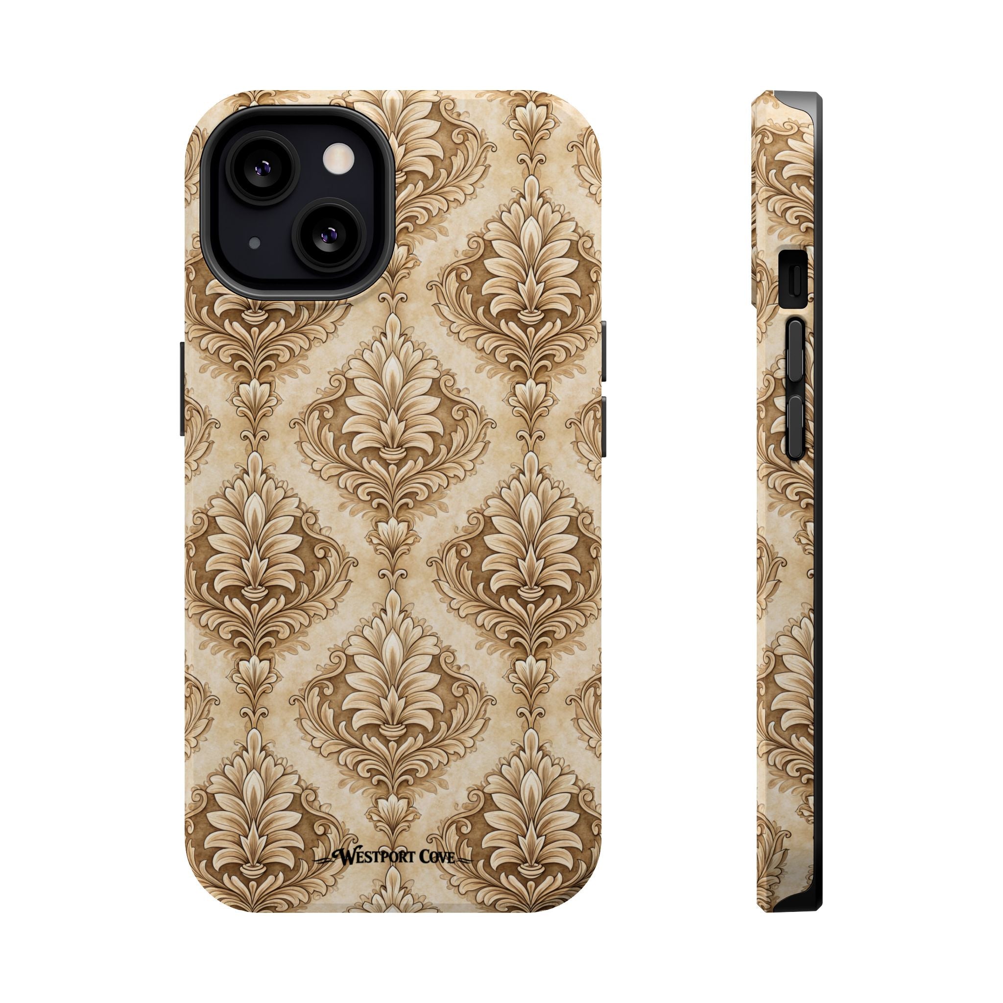 Damask Taupe - Extreme MagSafe Phone Case