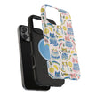 Watercolor Cats - Extreme Impact MagSafe Phone Case — Lemon Pattern