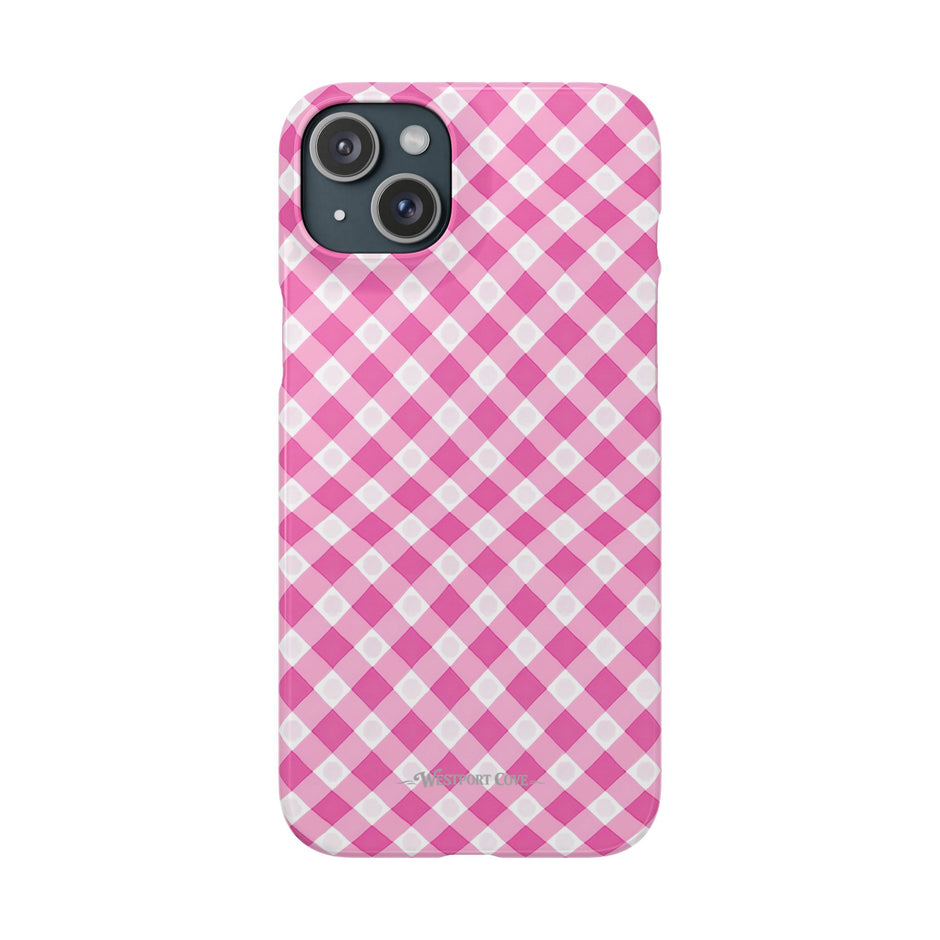 Pink Gingham - Elite Case