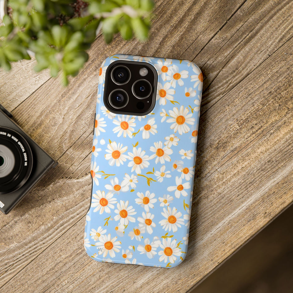 Blue Daisy - Extreme Impact MagSafe Phone Case