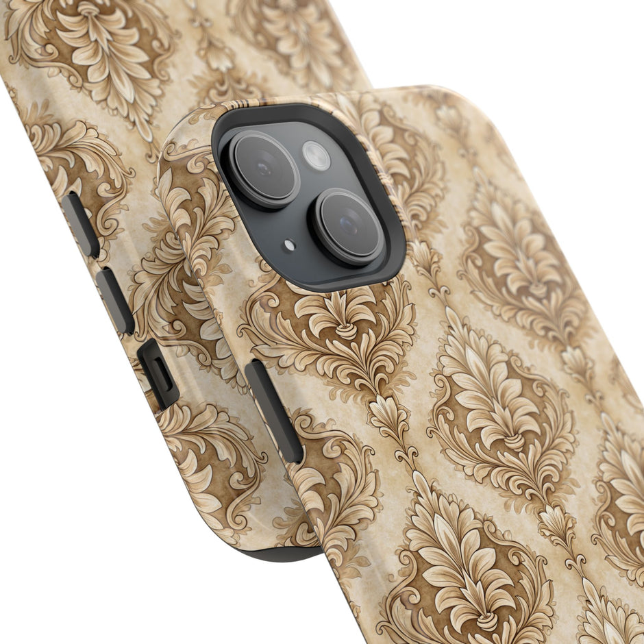 Damask Taupe - Extreme MagSafe Phone Case