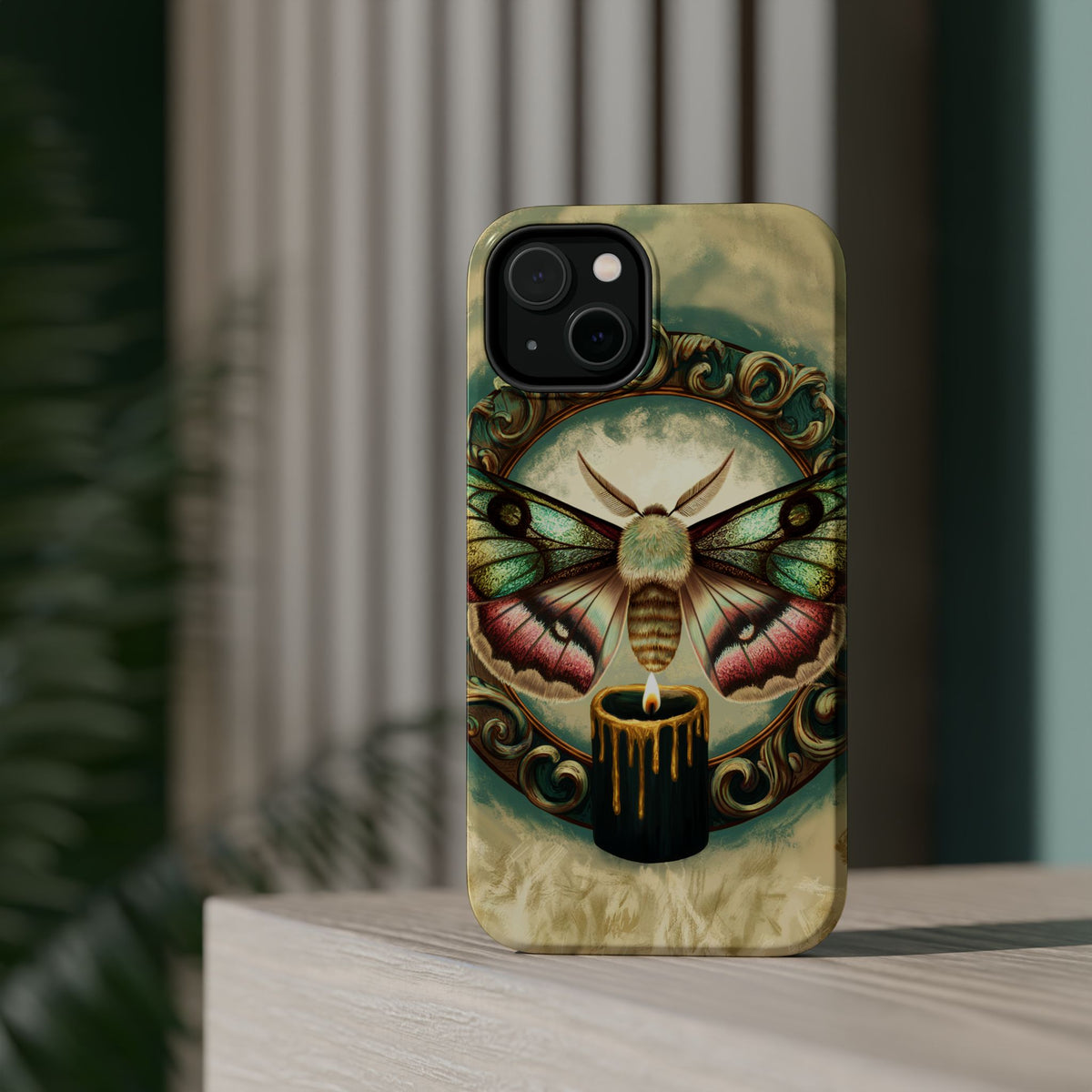 Moth & Candle - Extreme Impact MagSafe Phone Case