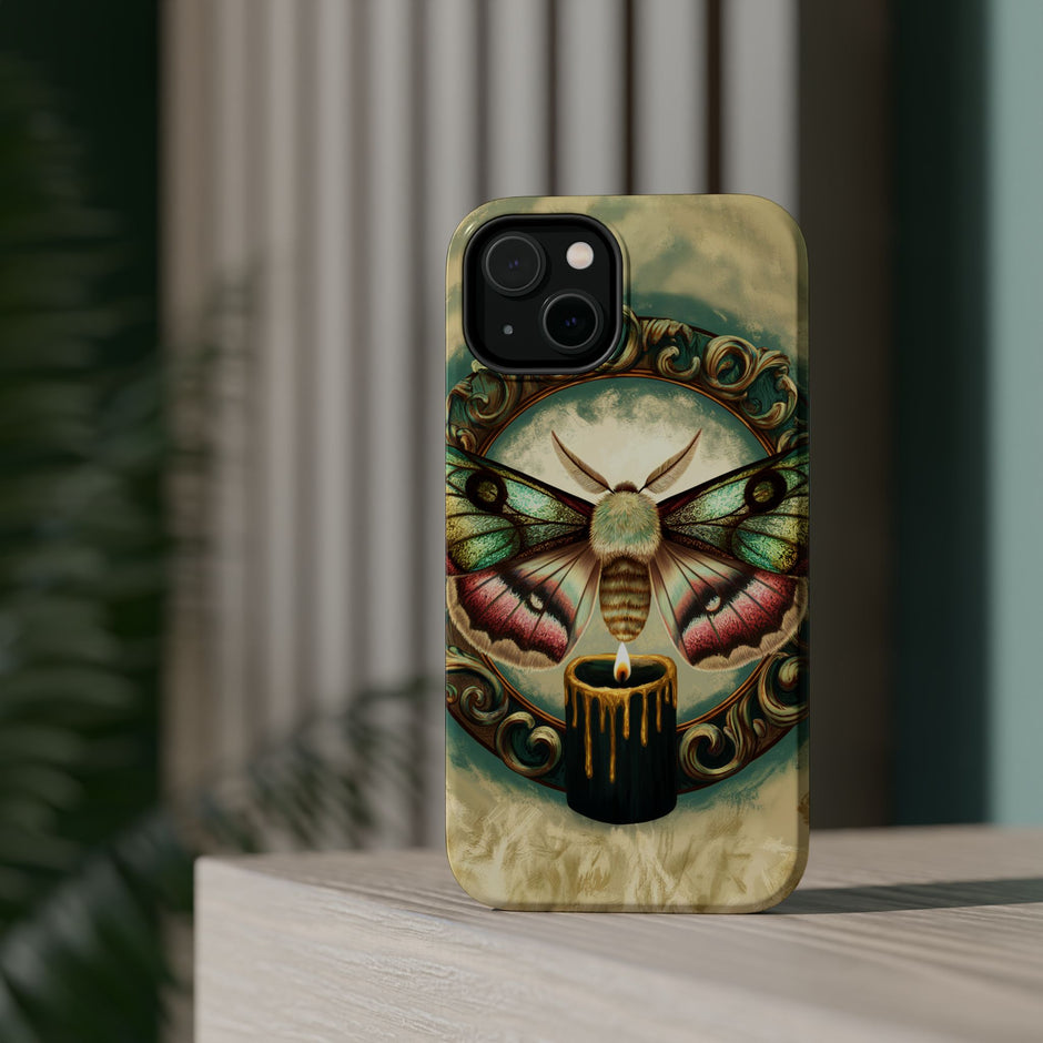 Moth & Candle - Extreme Impact MagSafe Phone Case
