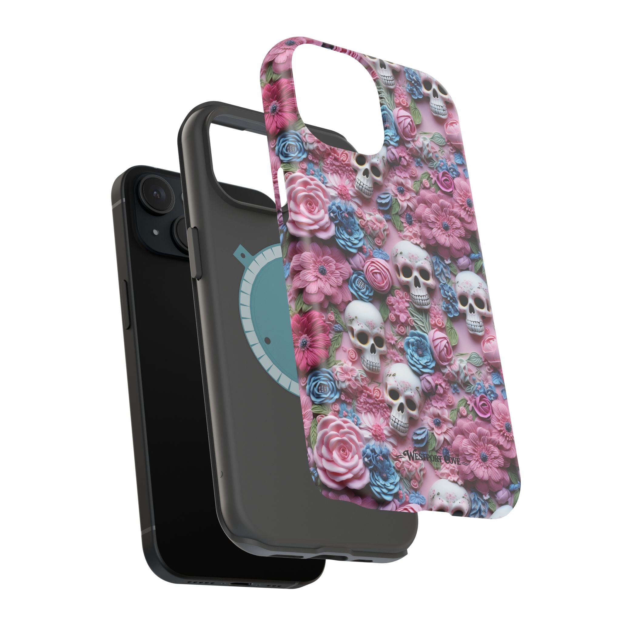 Floral Skull - Extreme MagSafe Phone Case