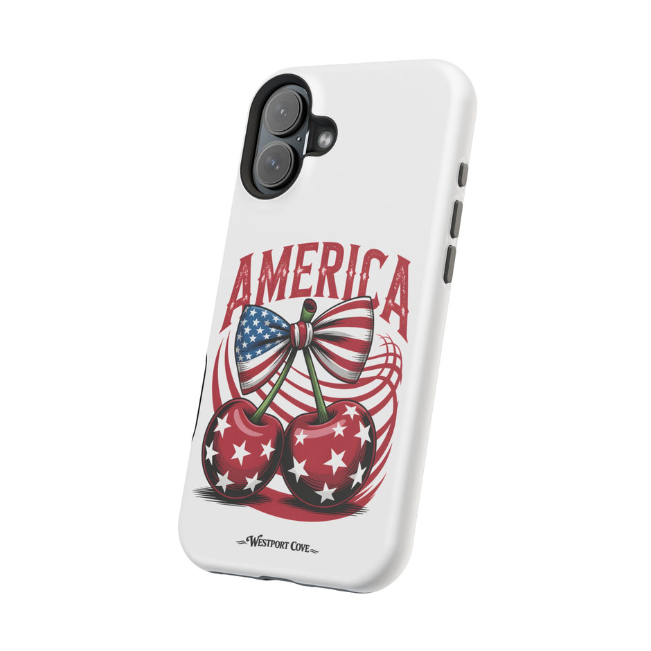 Patriotic Cherry - Extreme MagSafe Phone Case