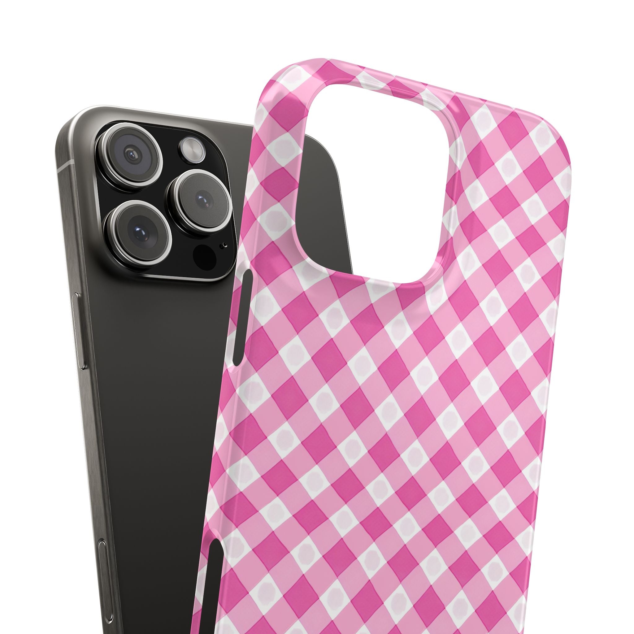 Pink Gingham - Elite Case