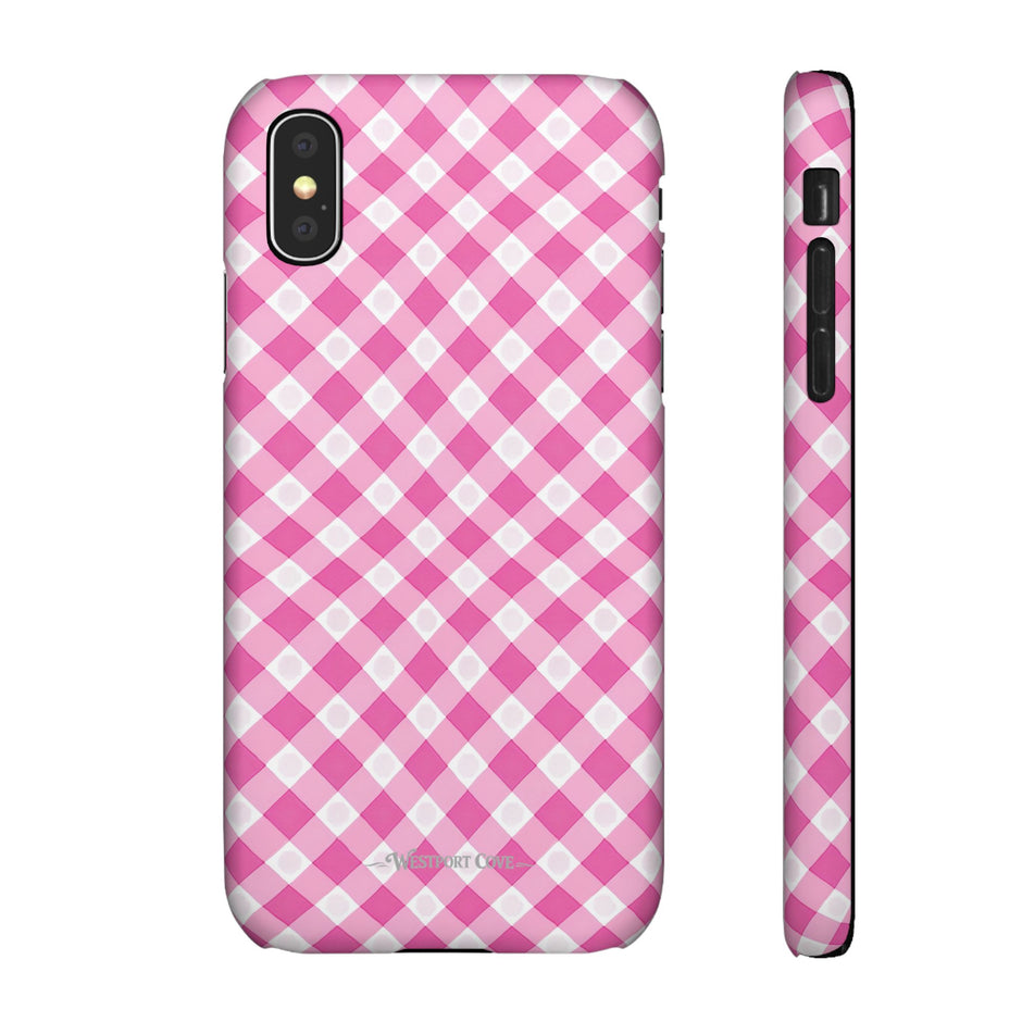 Pink Gingham - Elite Case
