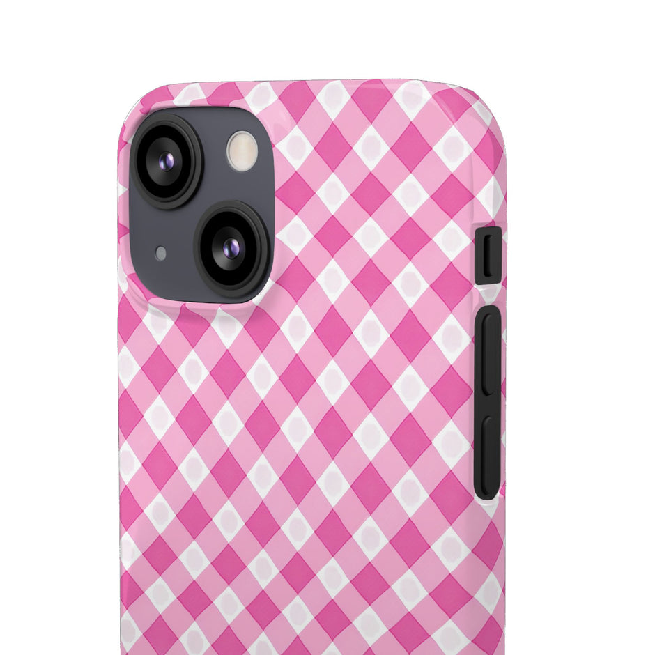 Pink Gingham - Elite Case
