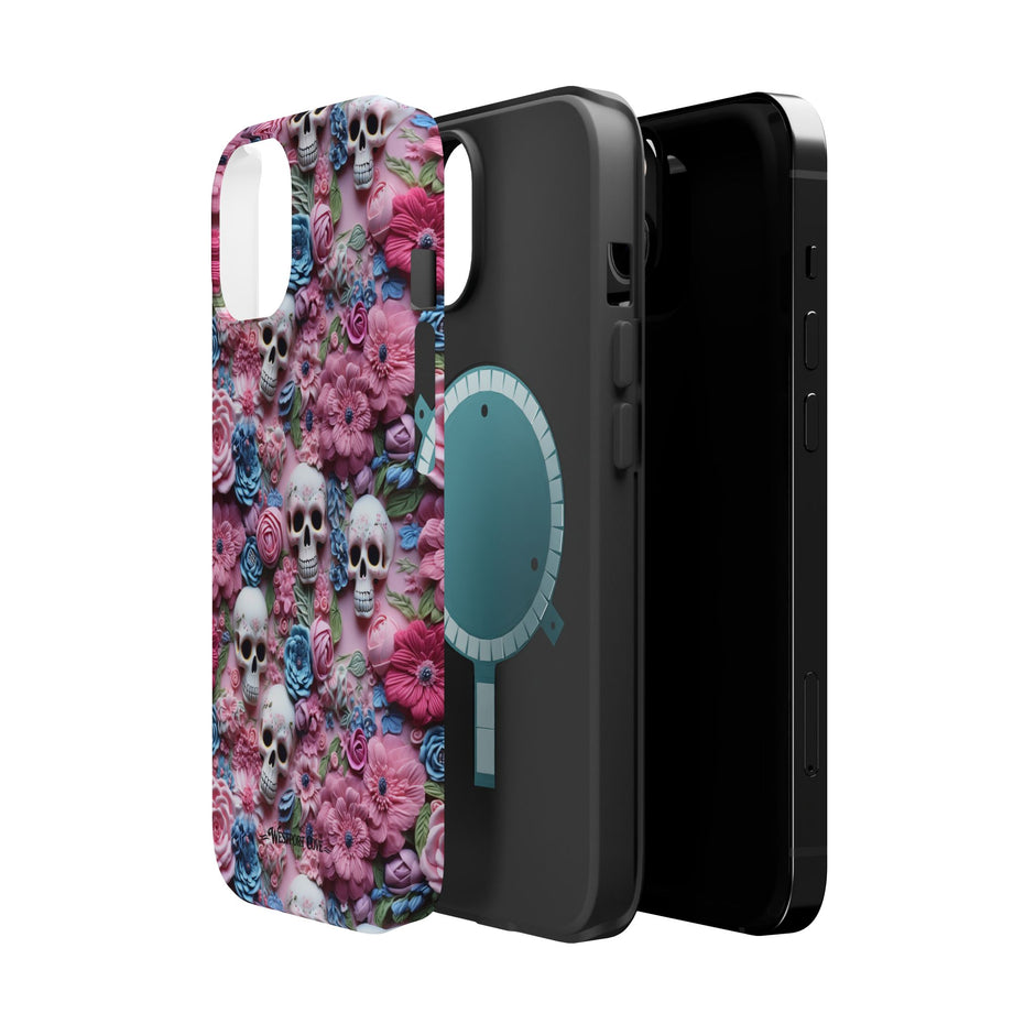 Floral Skull - Extreme MagSafe Phone Case