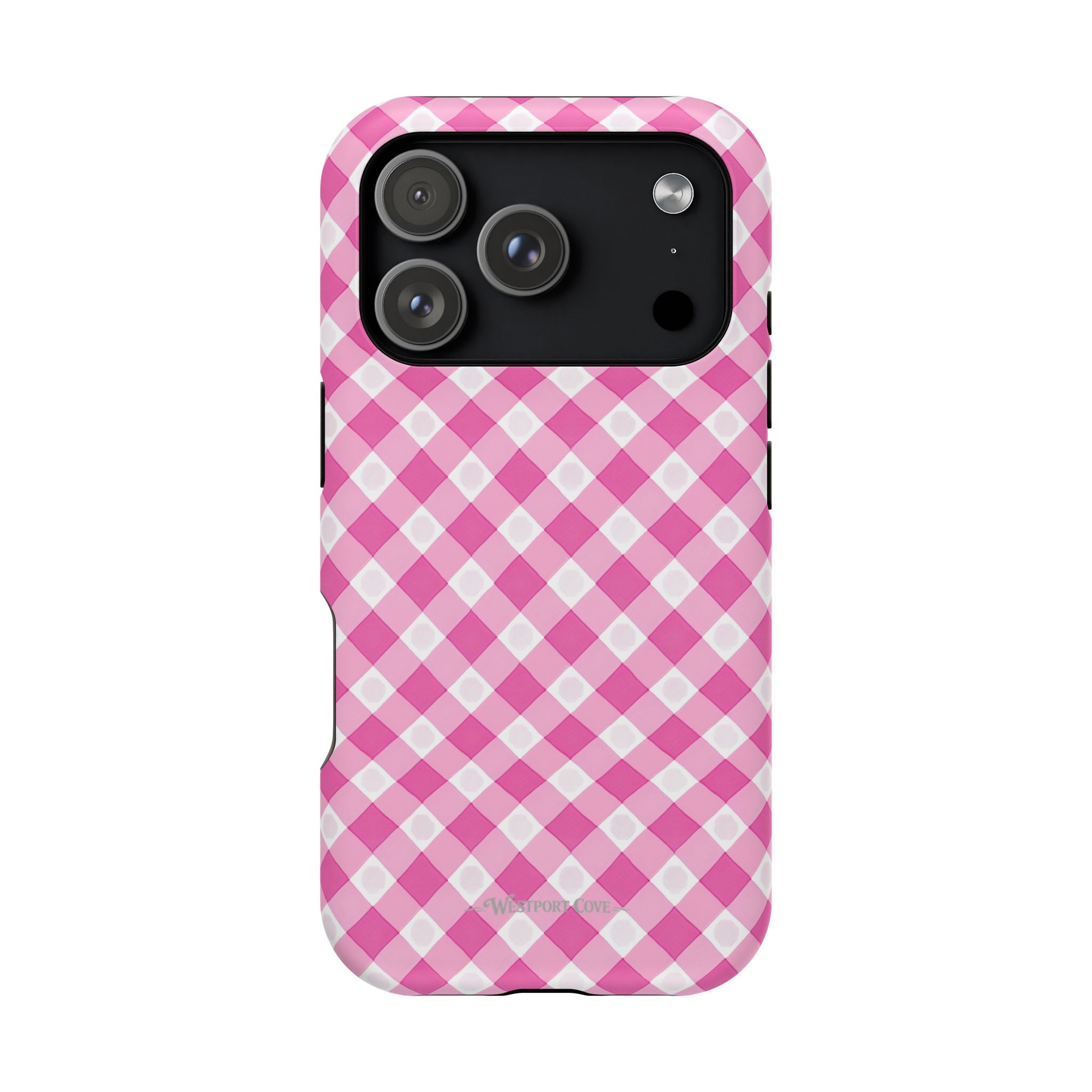 Pink Gingham - Extreme Phone Case