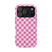 Pink Gingham - Extreme Phone Case