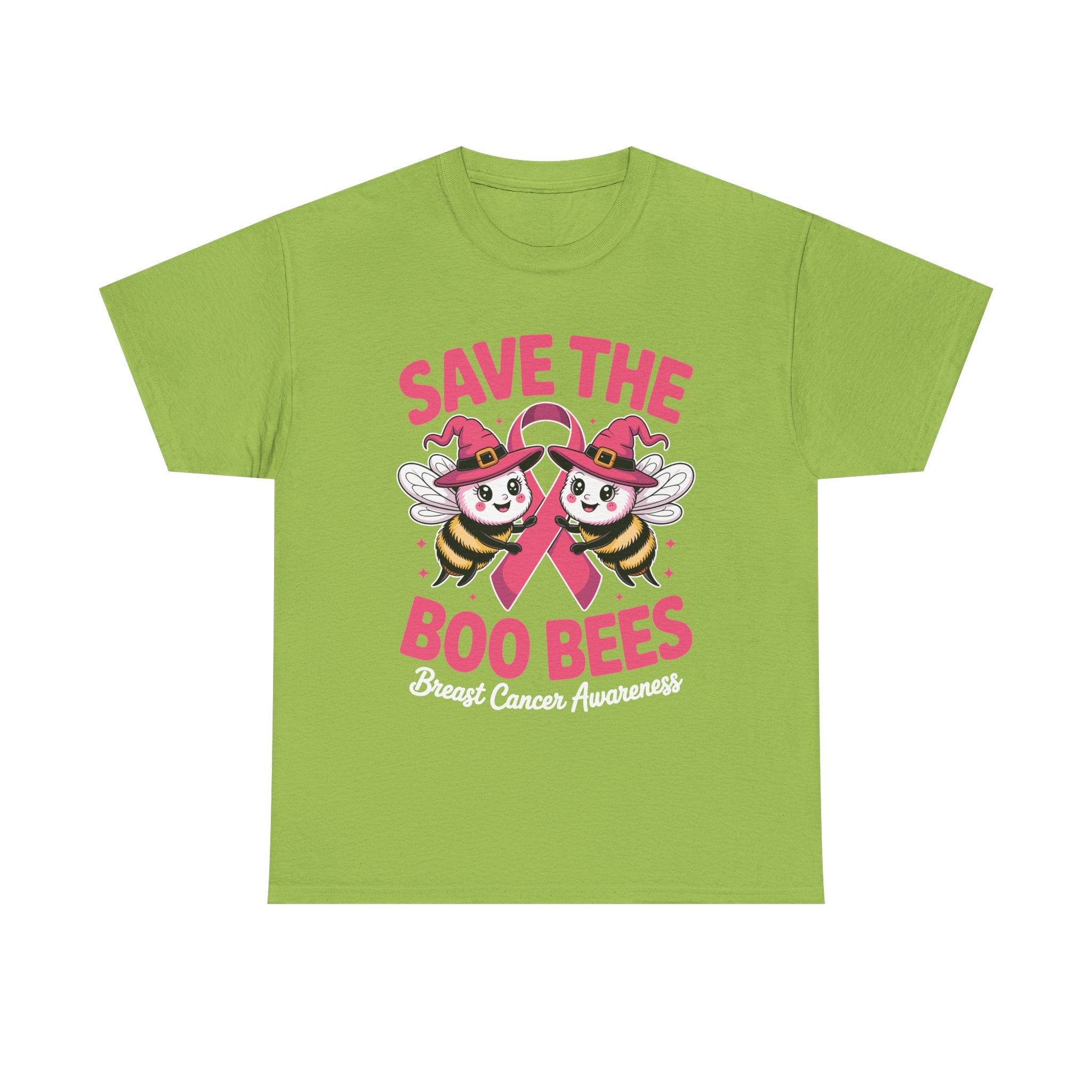 Save the Boo Bees T-Shirt — Breast Cancer Awareness Pink Ribbon Tee