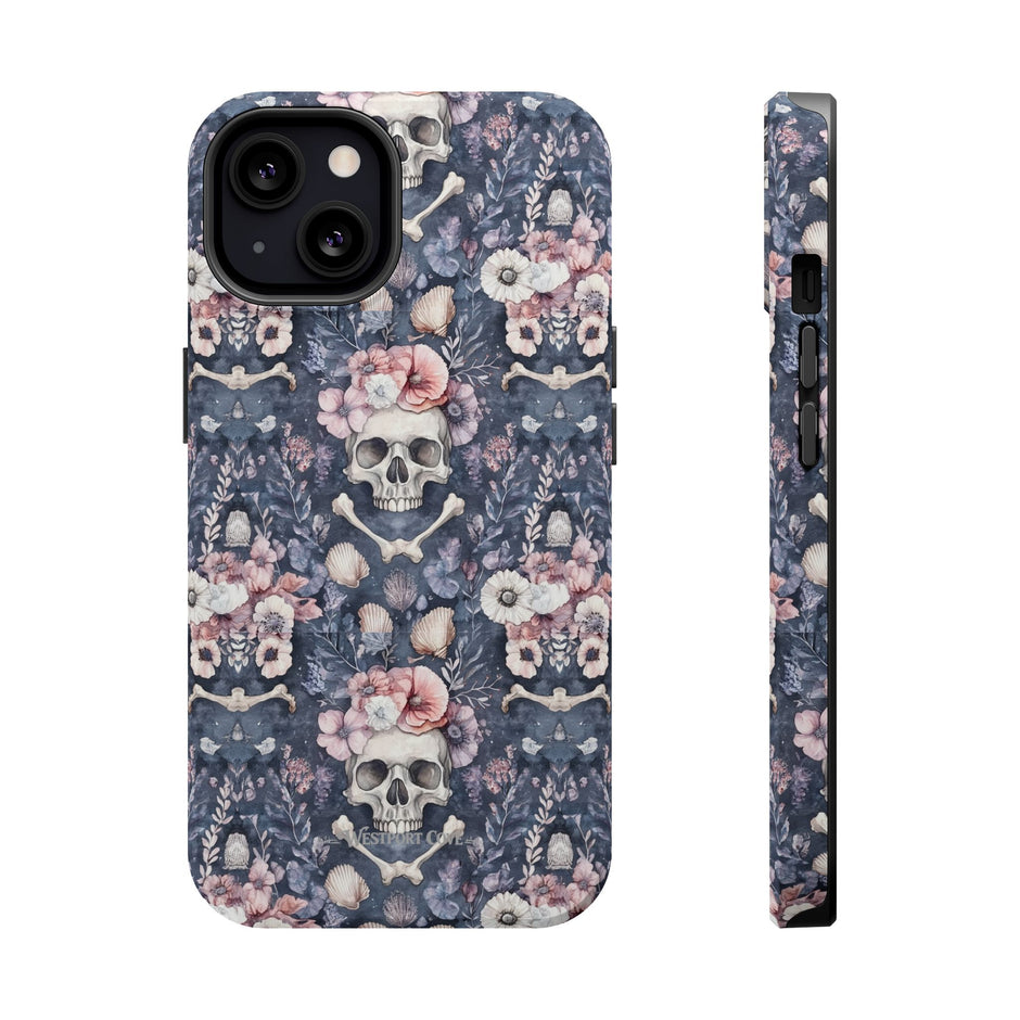 Floral Skull - Extreme MagSafe Phone Case
