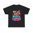 Cute Rainbow Pumpkin Stack Halloween Tee — Colorful Jack-o’-Lanterns & Ghosts T-Shirt