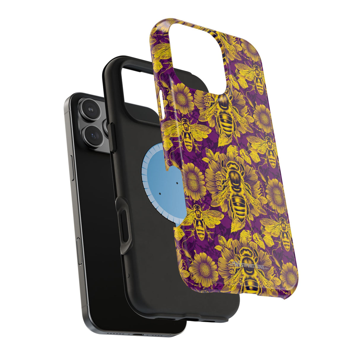 Bee & Sunflower Extreme Impact MagSafe Phone Case