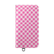 Pink Gingham - Flip Case – Wallet Flip Case with Card Slots