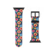 Floral Hibiscus - Apple Watch Band -Colorful Tropical Watch Strap