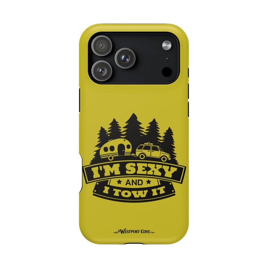 I'm Sexy and I Tow It - RV Towing Design, Extreme Impact MagSafe Phone Case