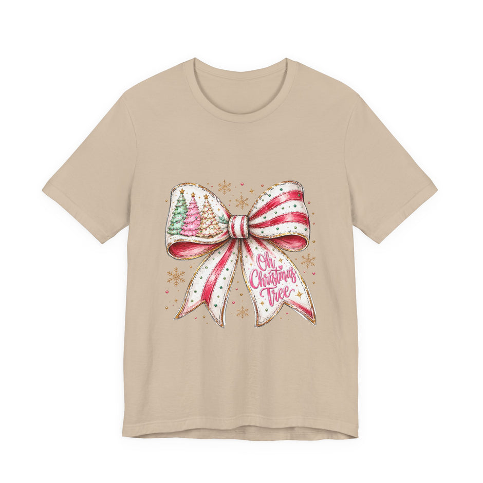 Christmas Bow Tee — 