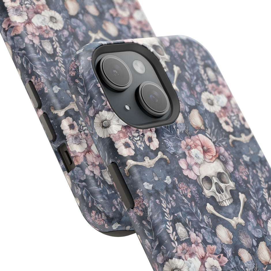 Floral Skull - Extreme MagSafe Phone Case