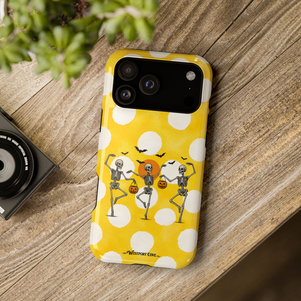 Halloween Dancing Skeletons - Extreme Phone Case