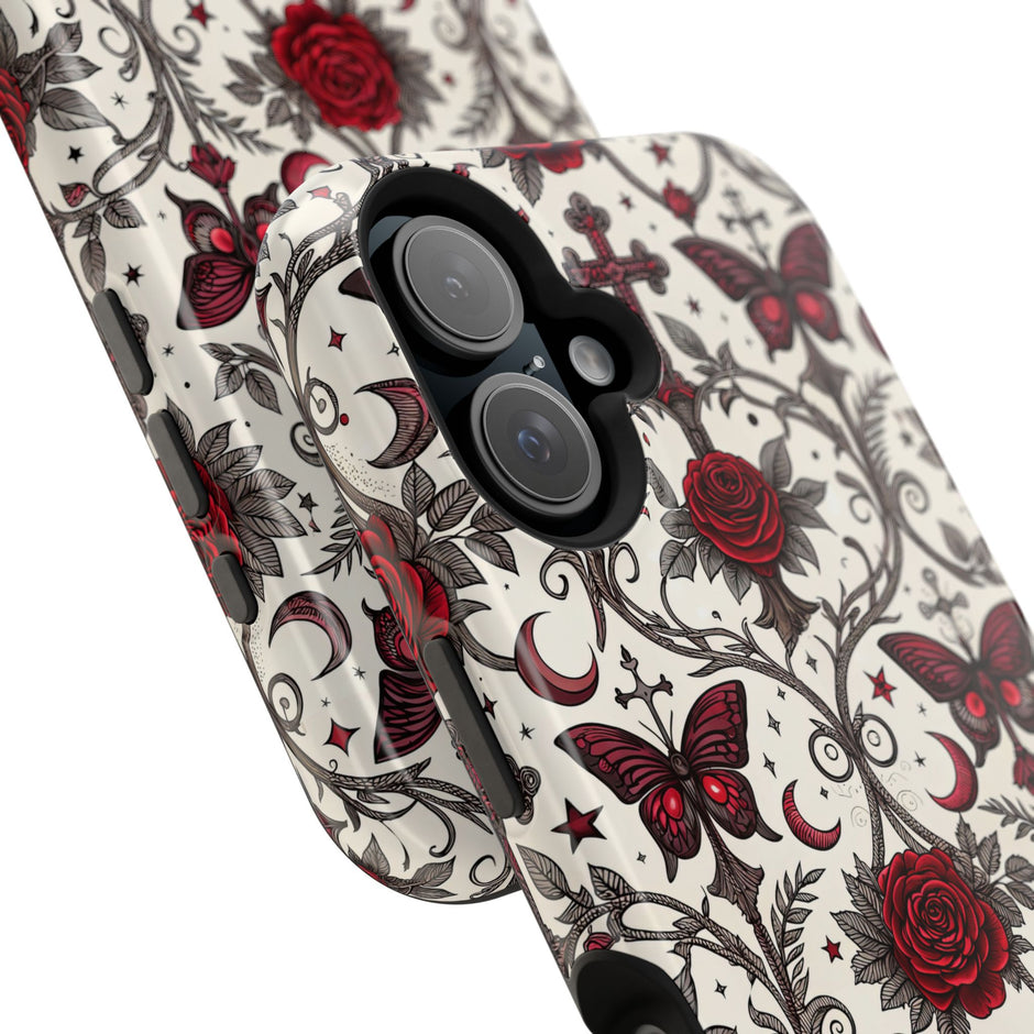 Rose & Butterfly - Extreme MagSafe Phone Case