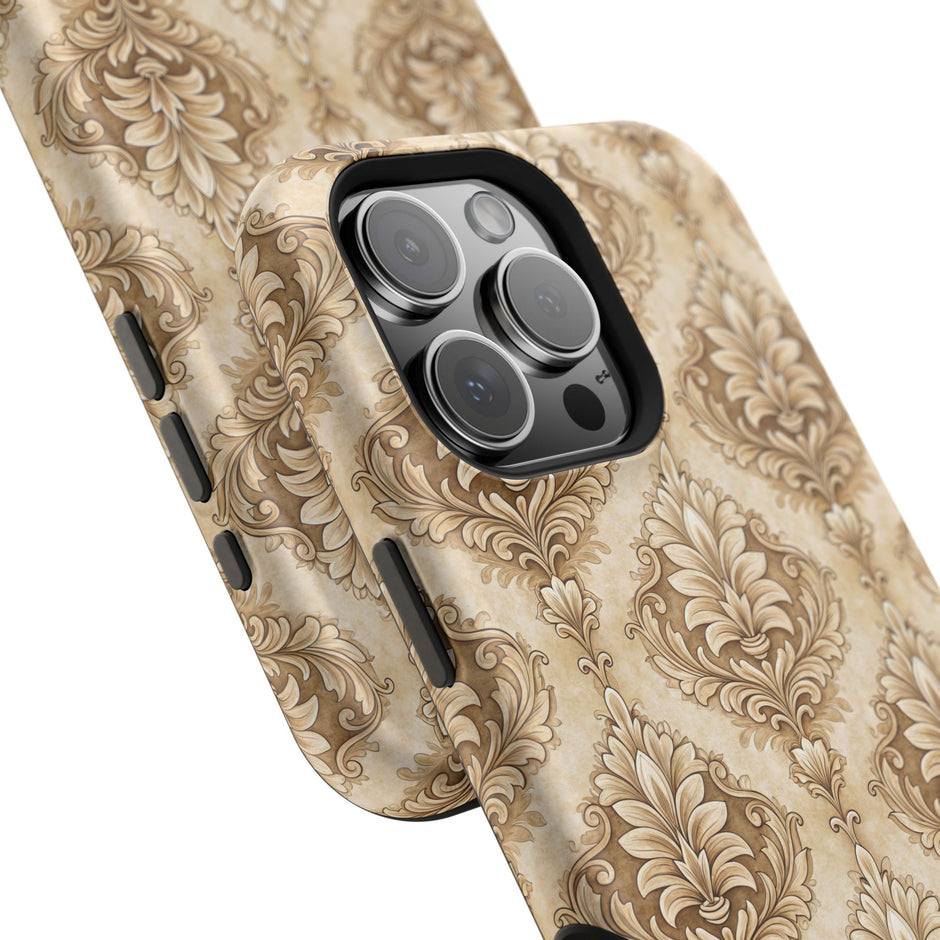 Damask Taupe - Extreme MagSafe Phone Case