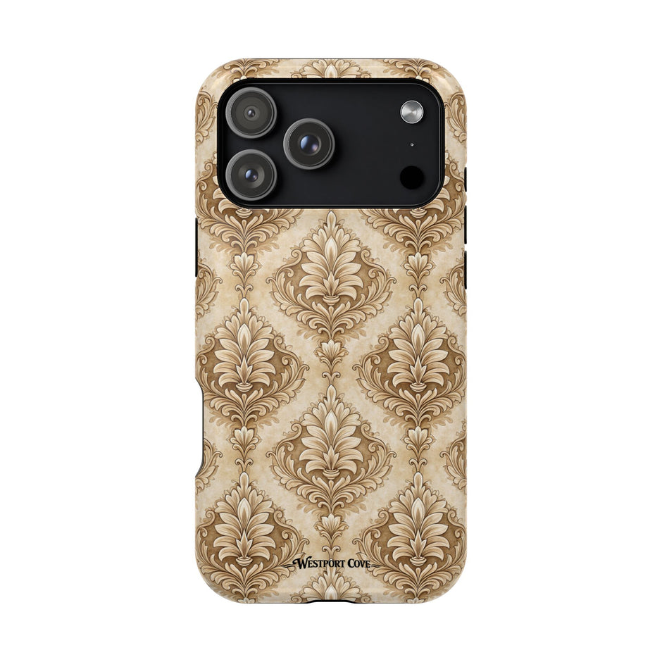 Damask Taupe - Extreme MagSafe Phone Case