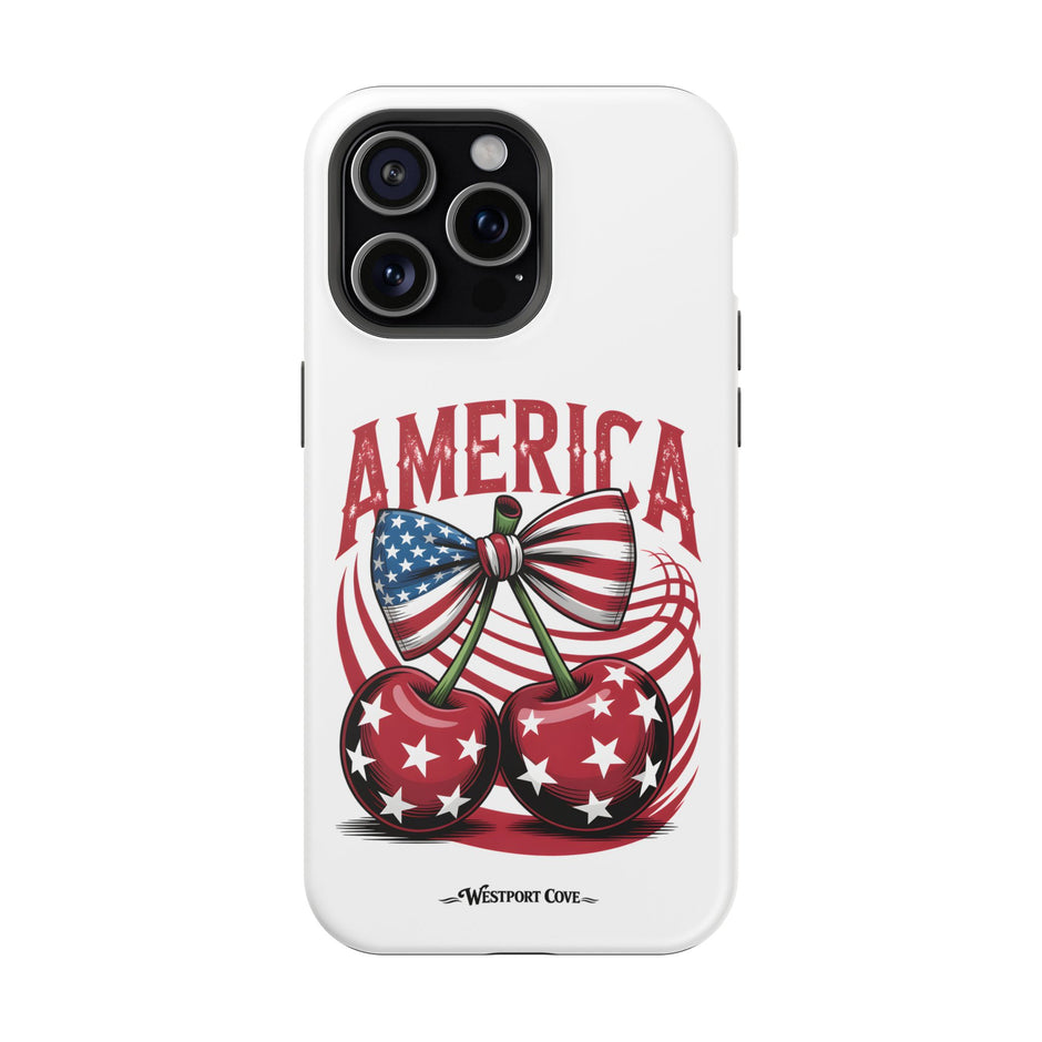 Patriotic Cherry - Extreme MagSafe Phone Case