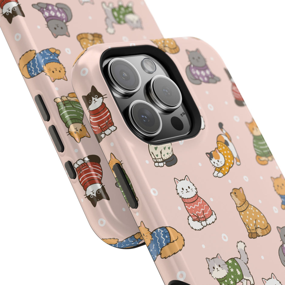 Sweater Cats -  Extreme Impact MagSafe Phone Case