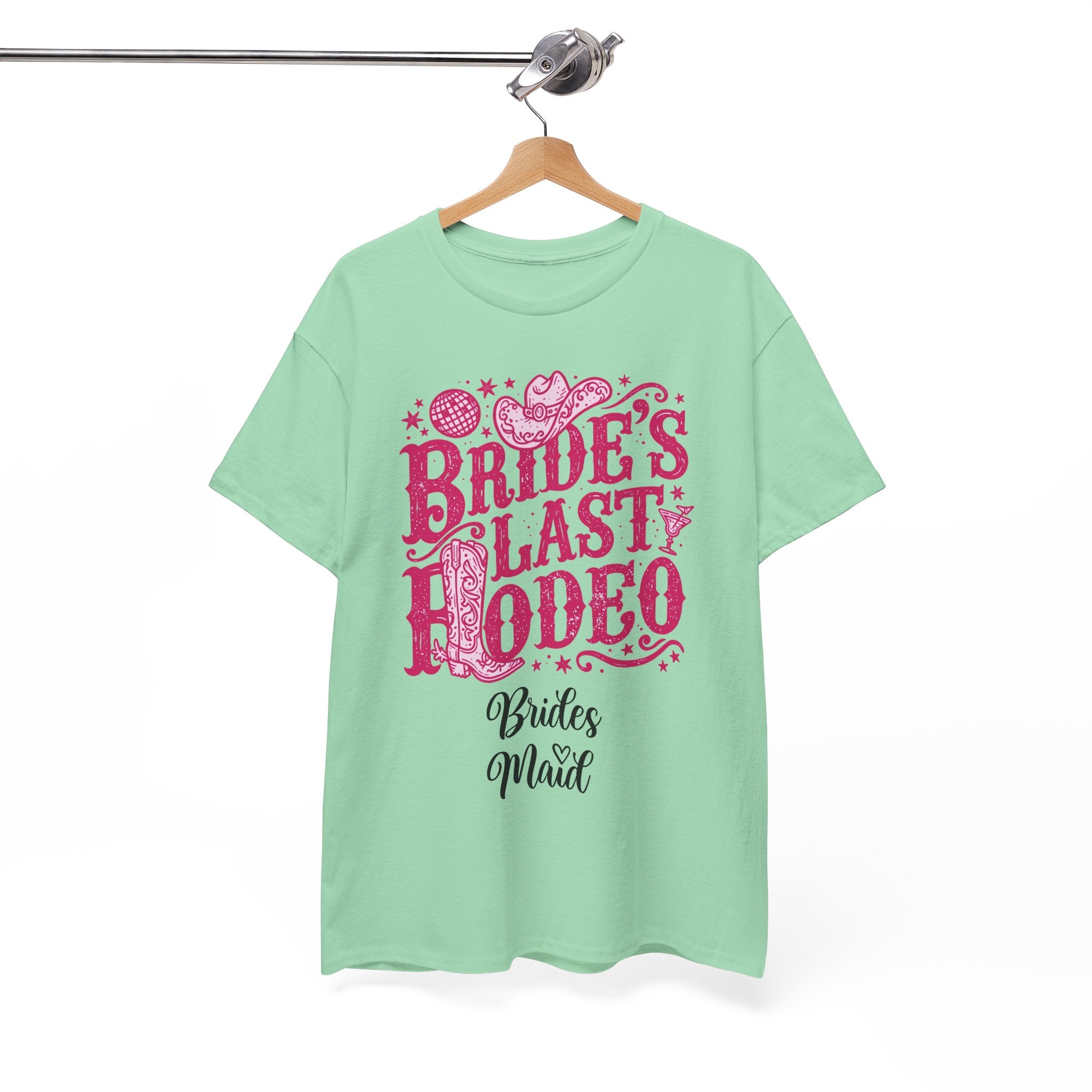 Bride’s Last Rodeo T-Shirt — Bachelorette Bridesmaid Party Western Tee