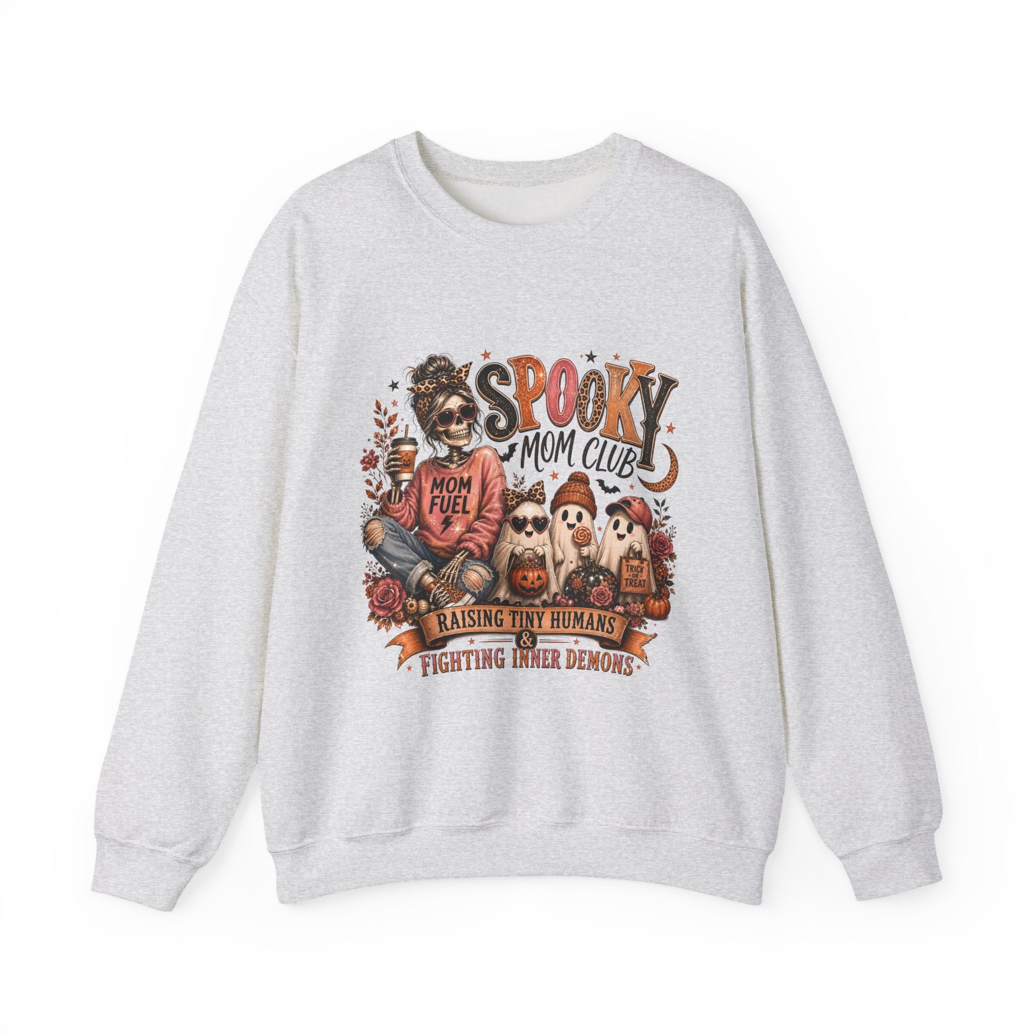 Spooky Mom Club Sweatshirt – Halloween Mom Graphic Crewneck