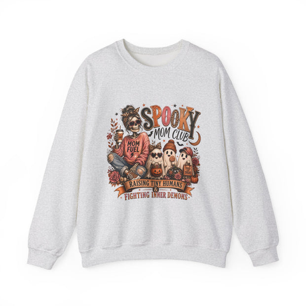 Spooky Mom Club Sweatshirt – Halloween Mom Graphic Crewneck - Westport Cove