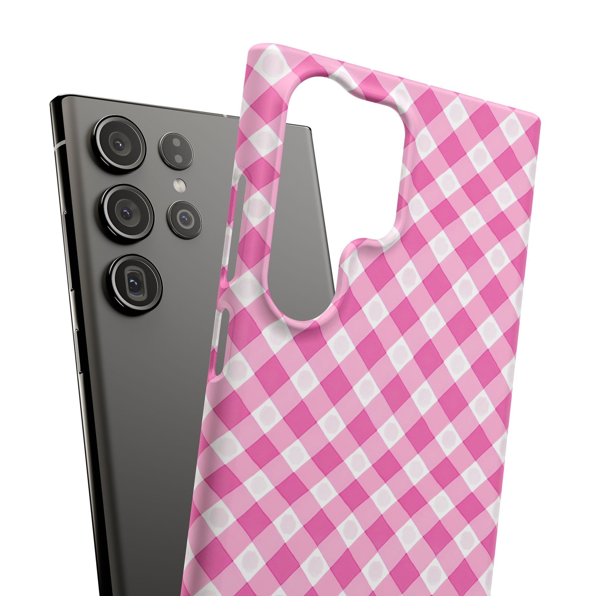 Pink Gingham - Elite Case