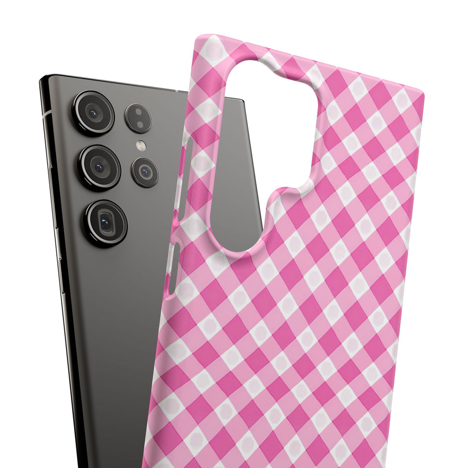 Pink Gingham - Elite Case