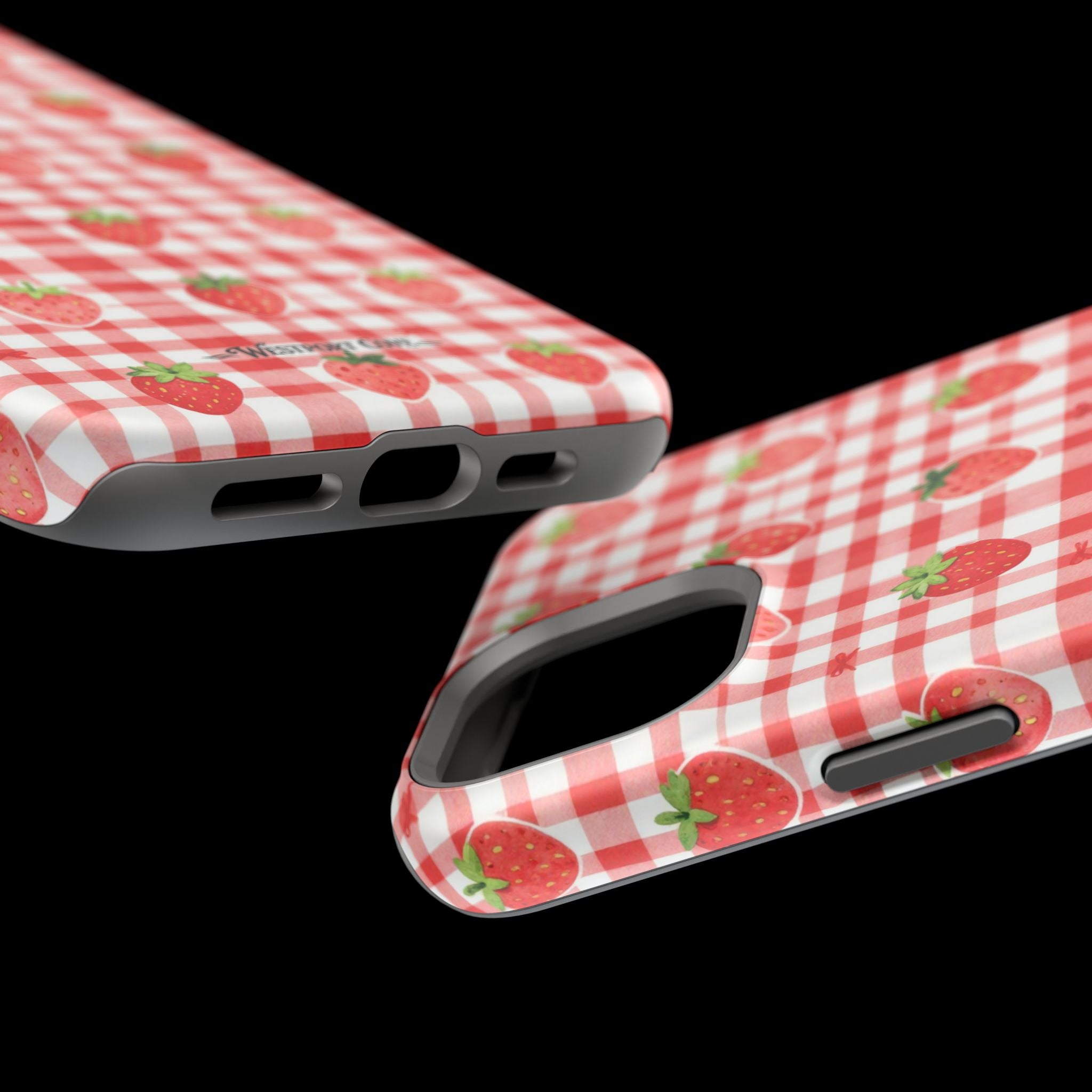 Strawberry Gingham - Extreme MagSafe Phone Case