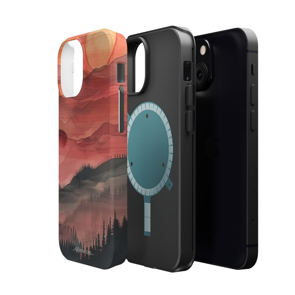 Sunset Mountain - Extreme MagSafe Phone Case