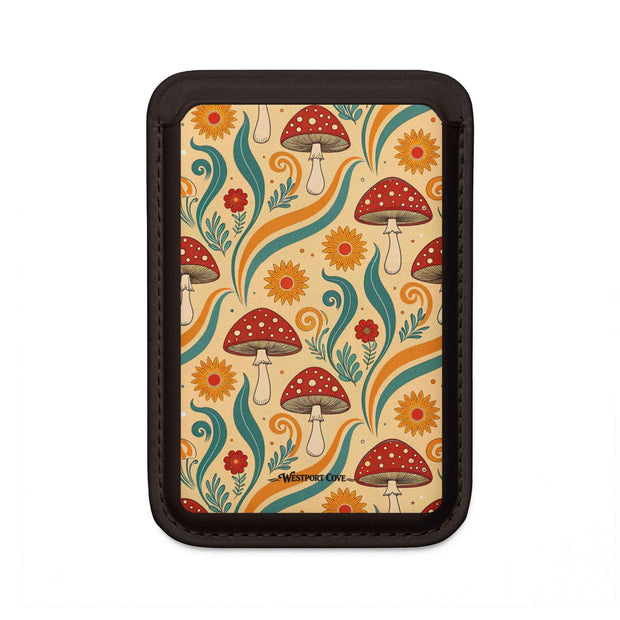 Fancy Fungus - MagSafe Vegan Card Holder
