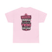 Warning Fragile I Dropped My Twins Off At College T‑Shirt