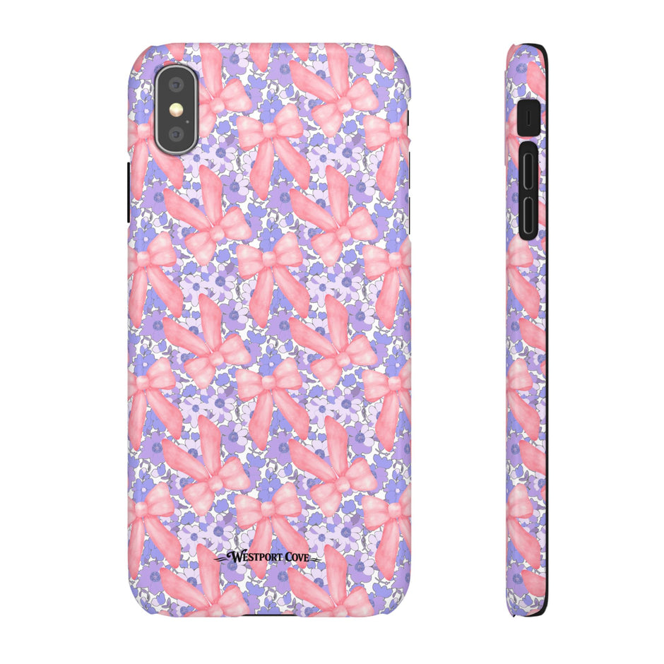 Bow Floral - Elite Phone Case
