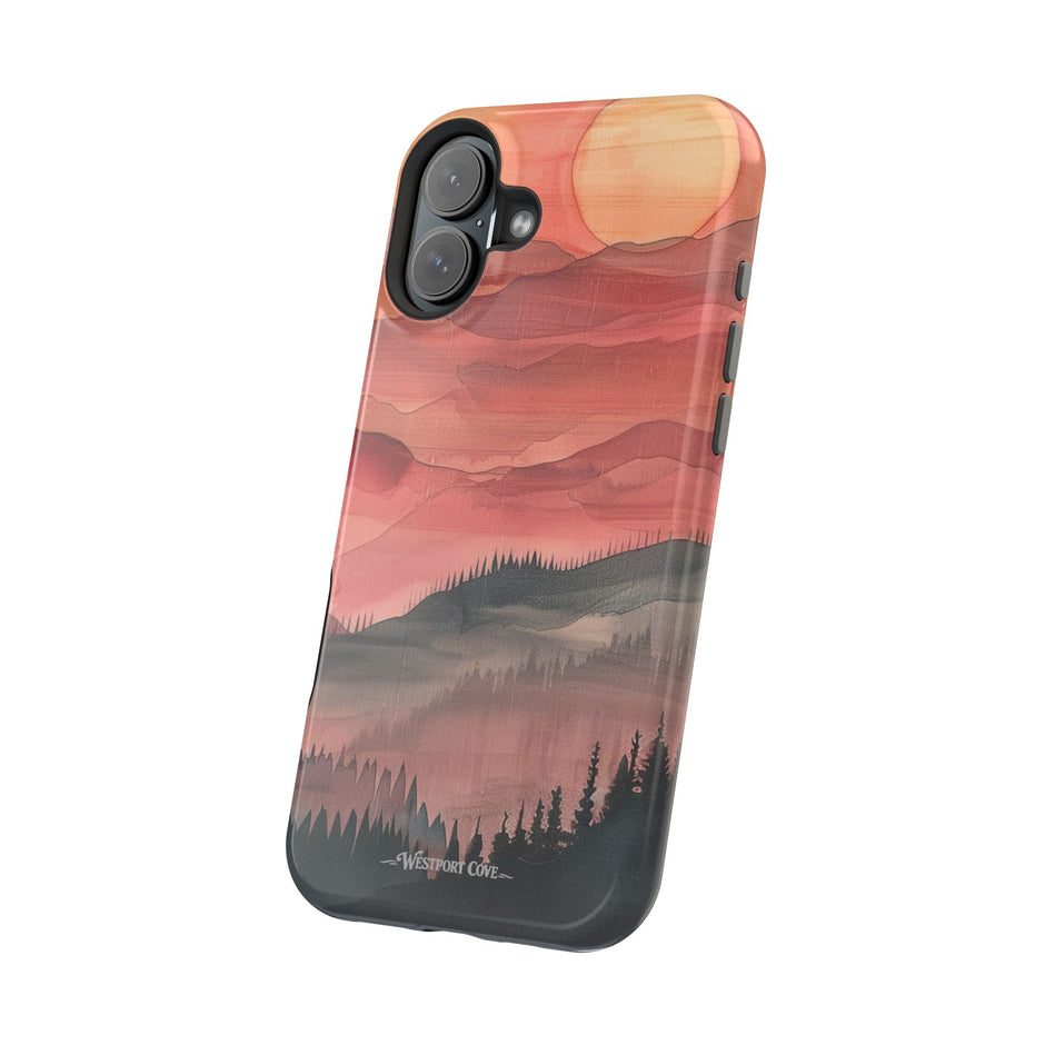 Sunset Mountain - Extreme MagSafe Phone Case
