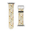 Honeycomb Heaven - Honeybee Apple Watch Band— Bee & Honeycomb Pattern Apple Watch Strap